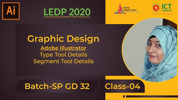 Type Tool Details | Segment Tools | Class 04 | Batch SP GD 32 | LEDP 2020 | Graphic Design Class