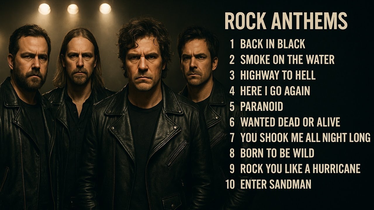 Epic Rock Collection Inspired by U2 Legendary Rock Ballads Classic Rock Anthems and Guitar Heroes