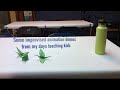 Some improvised animation demos from my days teaching kids
