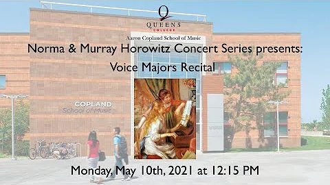 Norma & Murray Horowitz Concert Series Presents: V...