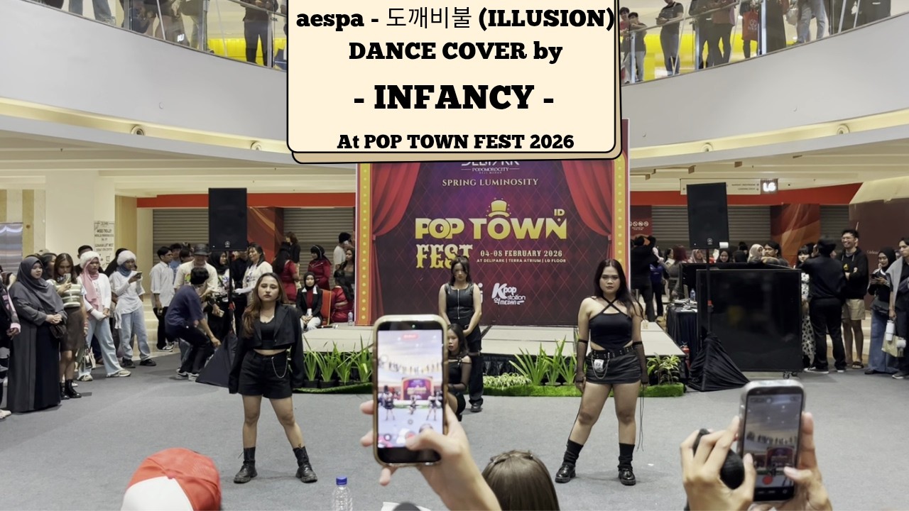 aespa 에스파 '도깨비불 (Illusion)' DANCE COVER by - INFANCY - at POP TOW FEST 2026