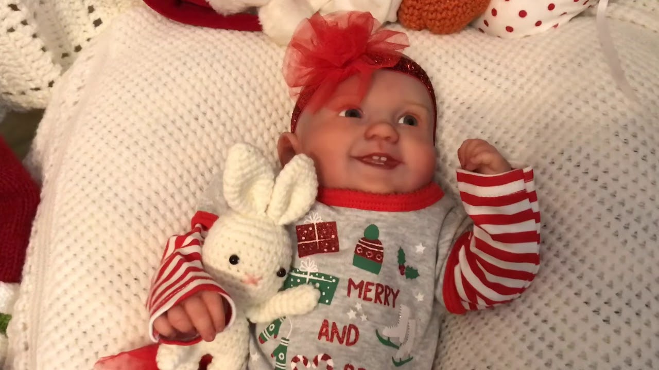 baby doll cooking Reborn Theme Thursday Christmas Time