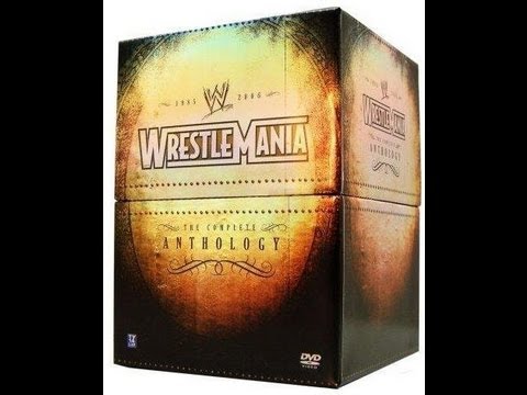 スポーツ・フィットネス WWE Wrestlemania the complete anthology Amazon.com: WWE WrestleMania - The Complete Anthology, Vol