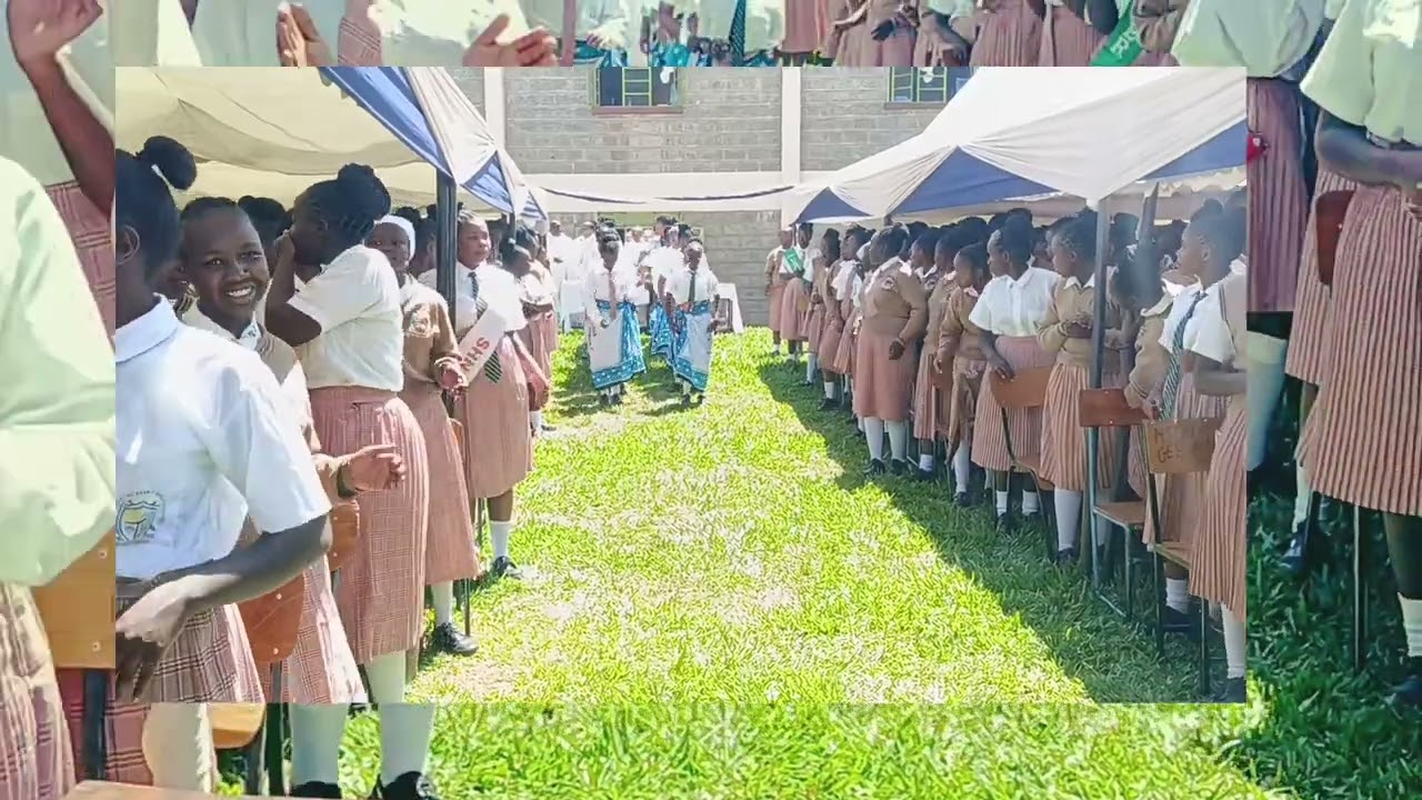 NG'ARARIA GIRLS ENTRANCE SONG DURING THANKSGIVING MASS