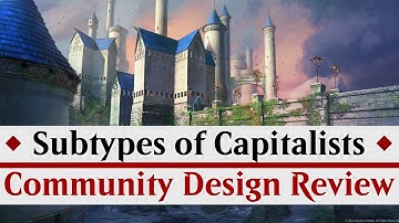 Subtypes are Capitalists | Community Design Review #24 | MTG Custom Cards