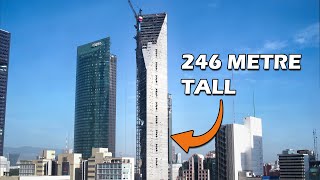 Construction Timelapse of Torre Reforma Skyscraper in Mexico City