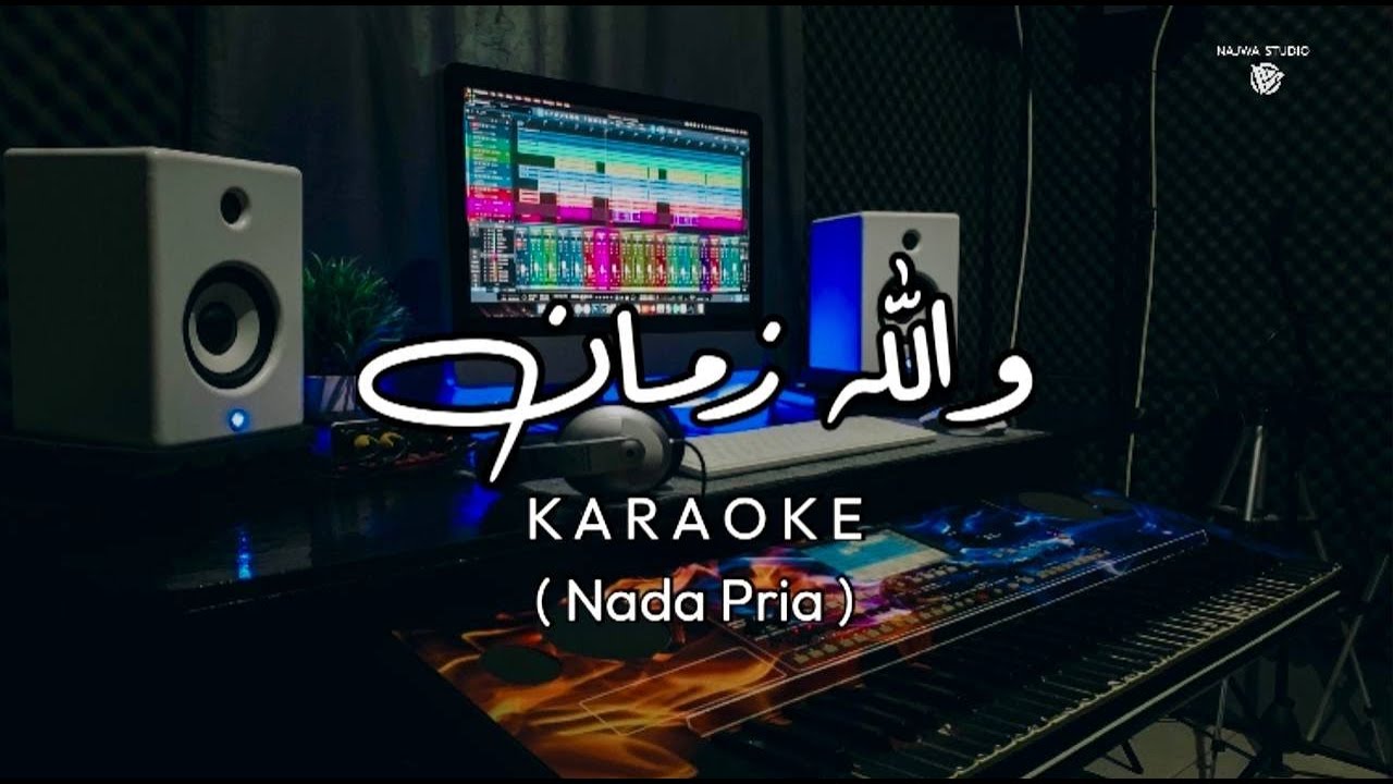 Fadel Shaker - Wallah Zaman  والله زمان KARAOKE nada pria #arabic #karaoke #karaokegambus