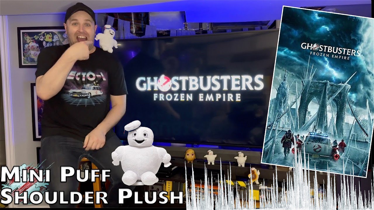 Mini Puft Shoulder Plush! Seen Frozen Empire 1/4 times this weekend! (No movie talk)