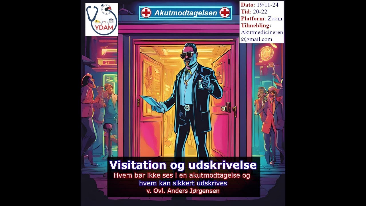 "Visitation og udskrivelse" - YDAM Late Nite Nov-25