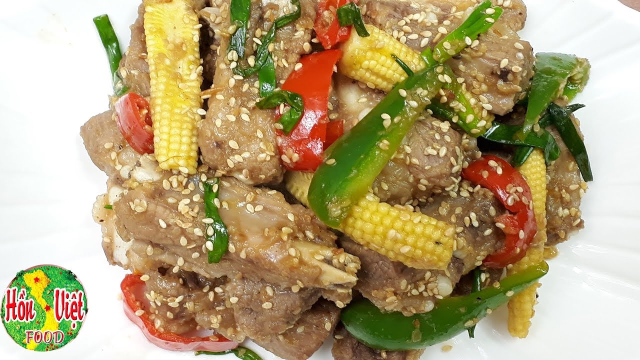 Sườn Non Rim Mè Ngon Ngậy Ngây Ngất - Ăn Rồi Nhớ Mãi | Hồn Việt Food ...