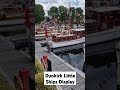 Lovely display of the little ships that were at Dunkirk. Here on display in St Katherine's Dock.