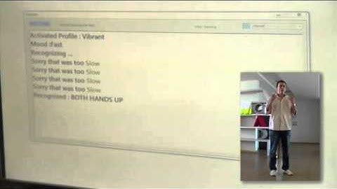 kinect gesture recognition API/Driver