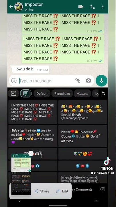 How To Do The I Miss The Rage Spam I miss the rage spam! - YouTube