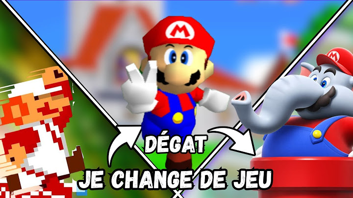 Si je prends un Dégât, je change de jeu Mario