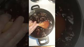 my version of Denuguan ( Blood Pudding) Daily Life in Canada. food viral foodie