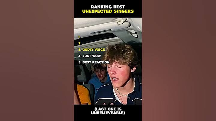 Top 5 Most Surprising Singers In The Car! 🎤😍