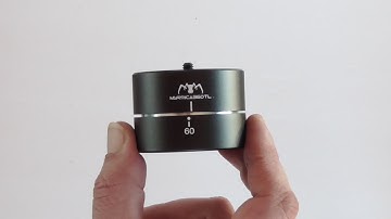 360 Degrees Panning Stabilizer Rotating Tripod Adapter