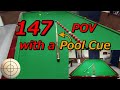 Snooker POV: Line Up 147 with a Pool Cue (No.7)