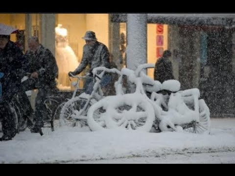 Amsterdam Snow blizzard