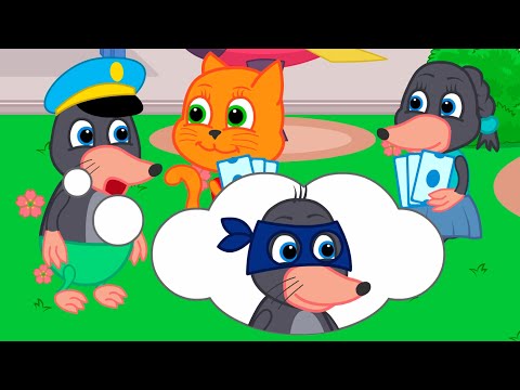 Benny Mole en Español - Estoy buscando un ladrón Dibujos Animados Para Niños