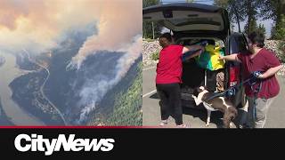 New out-of-control fire near Boston Bar forces more evacuations