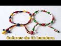 COMO HACER DECENARIO DE HILO CON COLORES DE TU BANDERA / TUTTORIAL / DIY