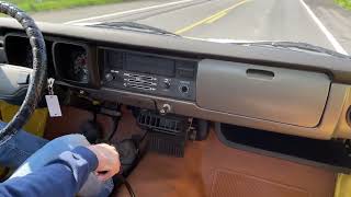 1978 Toyota Hilux cold start and driving
