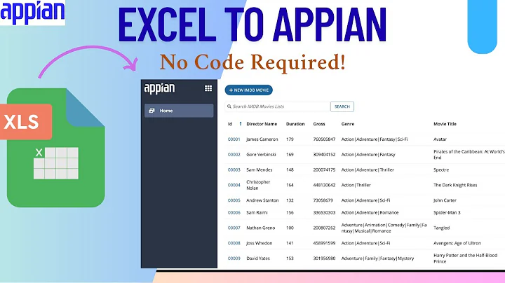 Convert Excel to Appian App in Minutes | Step-by-Step Appian Tutorial