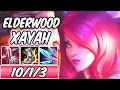 S+ ELDERWOOD XAYAH ADC NEW AMAZING SKIN GAMEPLAY | 100% Full CRIT Build & Runes | League of Legends