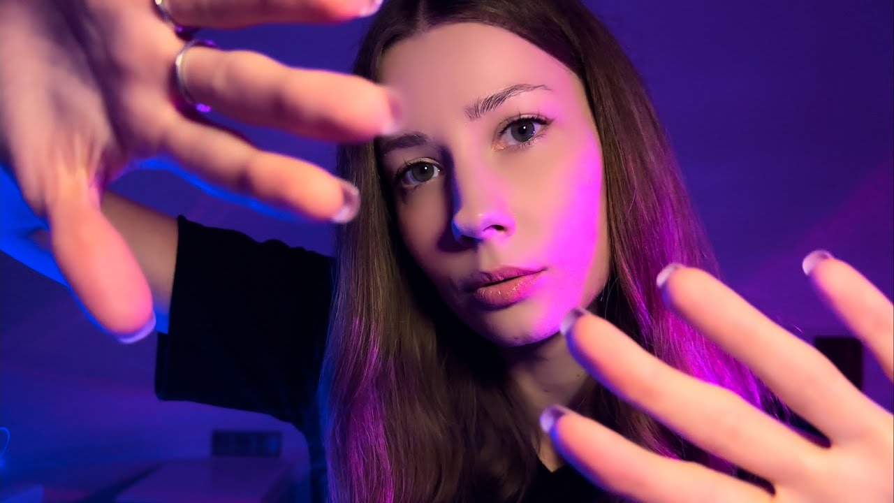 ASMR Hand Sounds ✨ Plucking Negative Energy For Sleep 😴 Hand Movements For Deep Relaxation ✨