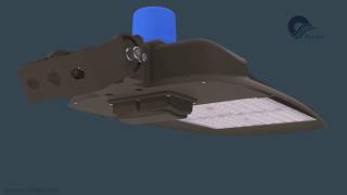 Syhdee LED Shoebox for Parking Lot and Street
