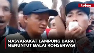 Geram 3 Orang Warga Diterkam Harimau, Warga Nekat Bakar Balai Konservasi | Kabar Pagi tvOne