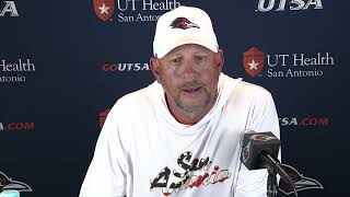 UTSA Head Coach Jeff Traylor 2026 Spring Football Preview 3.19.26