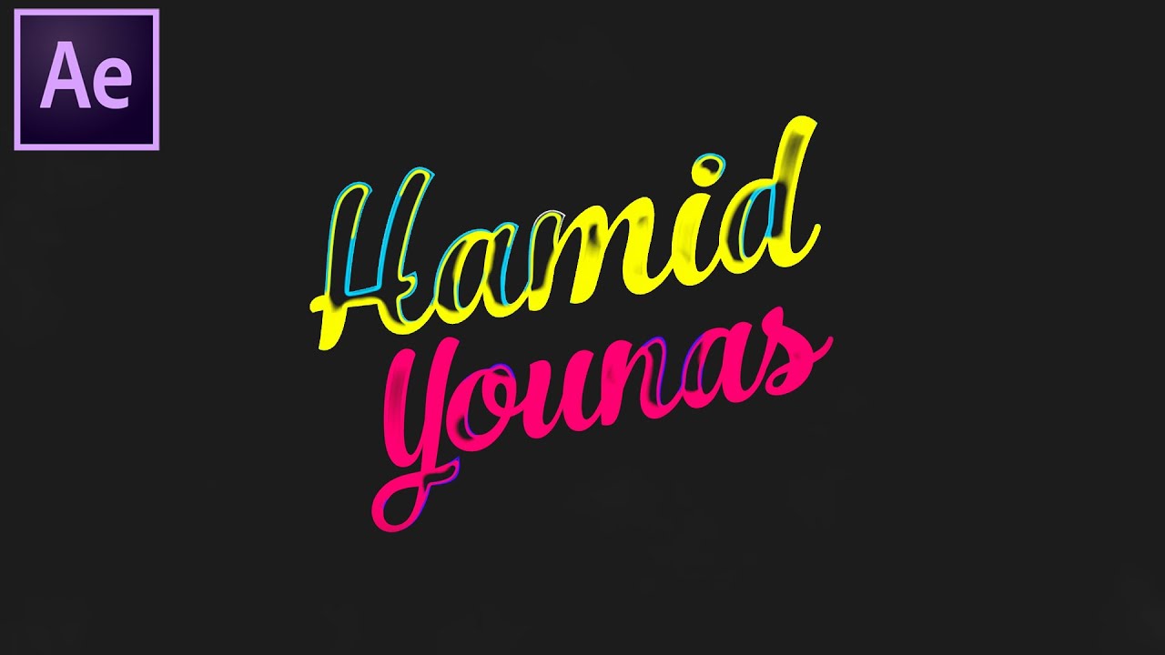 Liquid Text Animation in After Effects - After Effects Tutorial ...