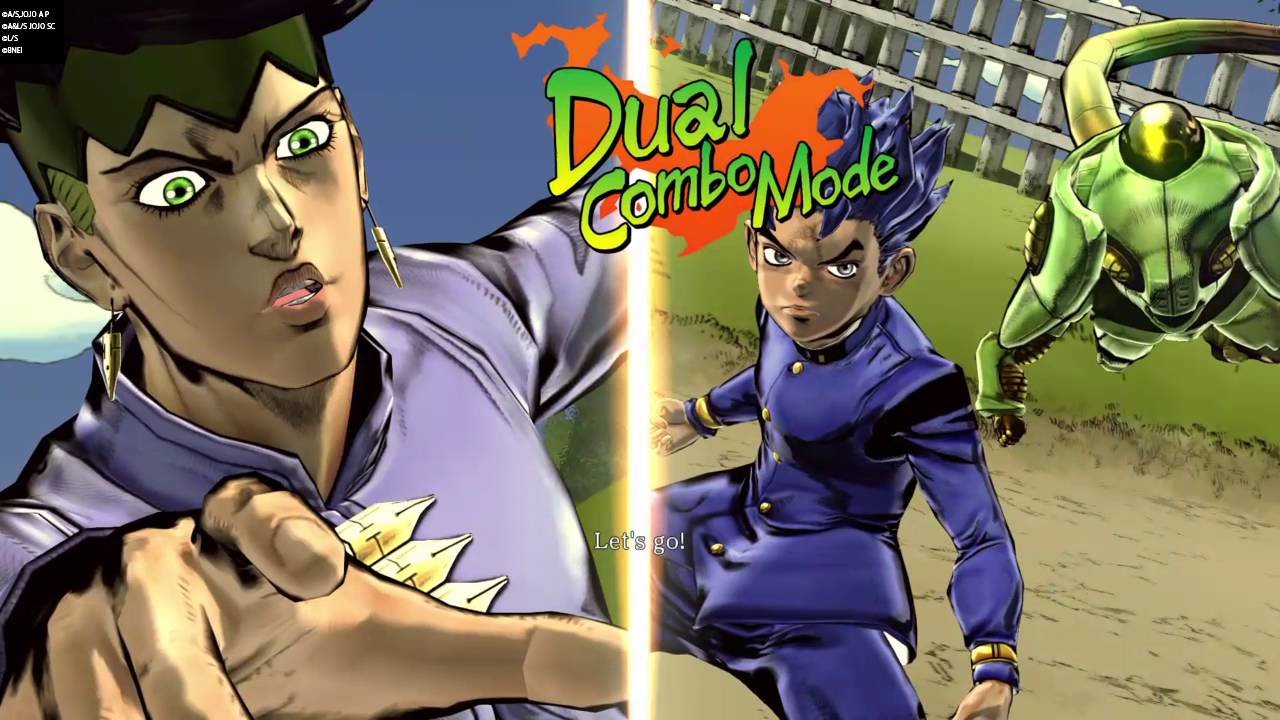 JoJo's Bizarre Adventure Eyes of Heaven Rohan and Koichi Vs. Yukako and Shigekyio https://www.gamesatis.com/