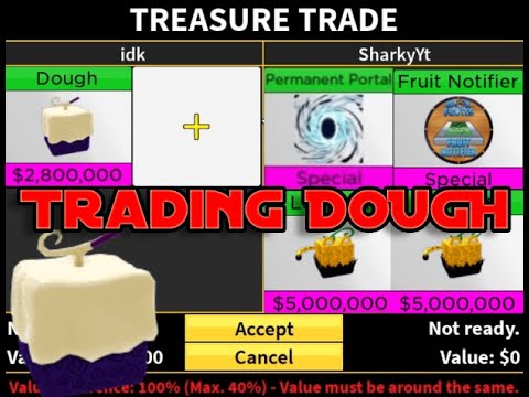 trading dough, paw and string fruit for good offer or good