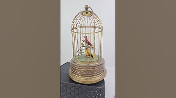 Antique Singing Bird Automaton by Ken D