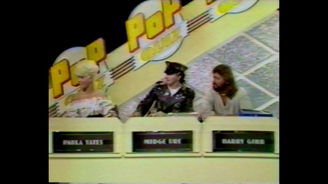 Pop Quiz - Cliff Richard, Midge Ure, Paula Yates, Barry Gibb 29.12.81