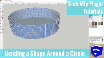 Bending a 3D Shape Around a Circle with FredoScale