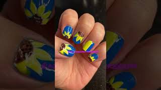 Nail Art Support For Ukraine