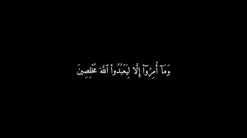 كروما شاشة سوداء قرآن كريم 🌿تلاوة من سورة البينة 🌿القارئ هزاع البلوشي 🌿