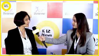 Interview of Dr Shivani Sahni,Principal at HRM Global School,Delhi during event organised by Benesse screenshot 5