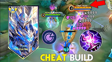 NEW INSANE REVEAL DAMAGE BUILD ZHASK 2025!!BEST 1 HIT BUILD ZHASK -Mobile Legends