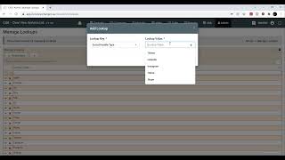 Managing Lookup Lists in CXR Cloud Admin Only