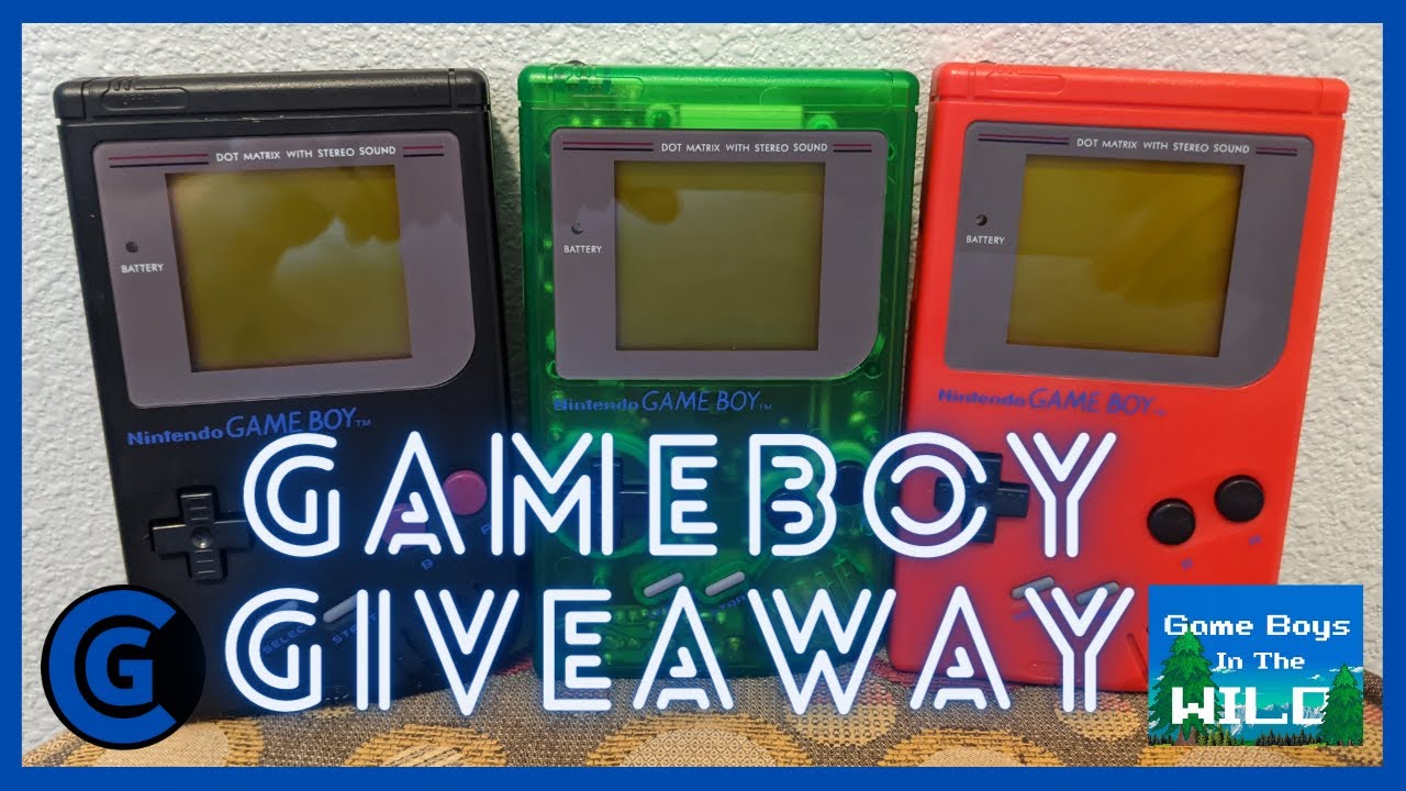 Gameboy Giveaway!