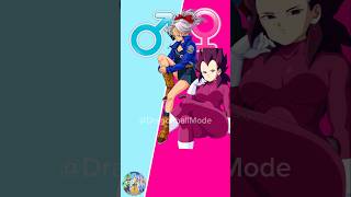 Dragon Ball Character In Gender Bender Swap  anime shorts goku dragonball