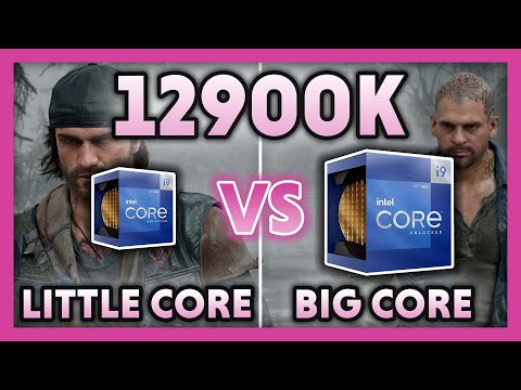 12900K VS Itself?! | Intel Core i9 12900k big Cores VS LITTLE Cores Benchmark