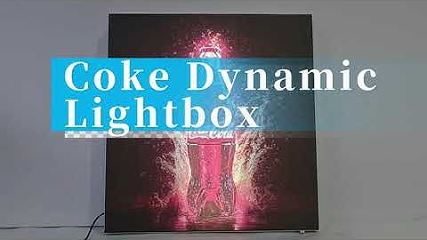 Coke LED DYNAMIC LIGHT BOX