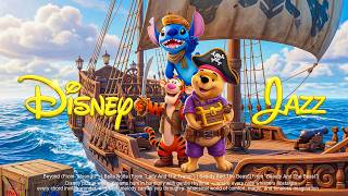 Disney Jazz Bossa Nova 🏰 Cinematic Seaside Cafe ☕ Music for Relax 🌊 Study, Work &amp; Deep Focus