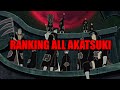 Every Akatsuki Member From Weakest To Strongest